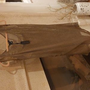 Fishnet Bronze Dress